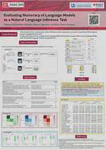 Evaluating Numeracy of Language Models as a Natural Language Inference Task