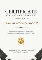 RMIT-ADM+S at the MMU-RAG NeurIPS 2025 Competition